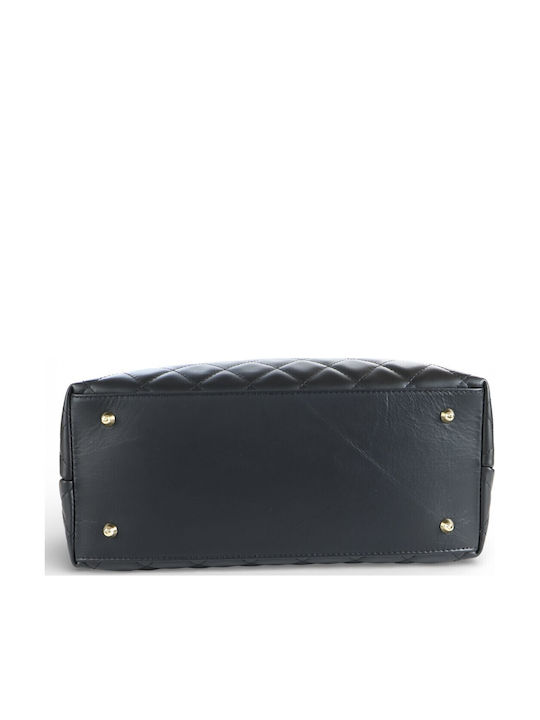 Leather Women's Crossbody Bag Black