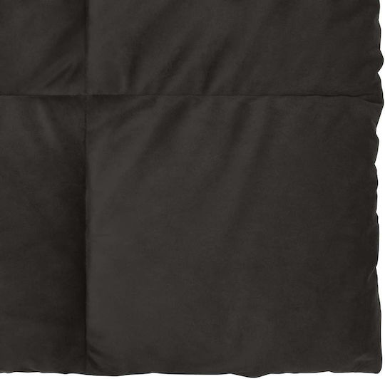 vidaXL Pătură Catifea Supraînălțată 220x260 cm Antracit