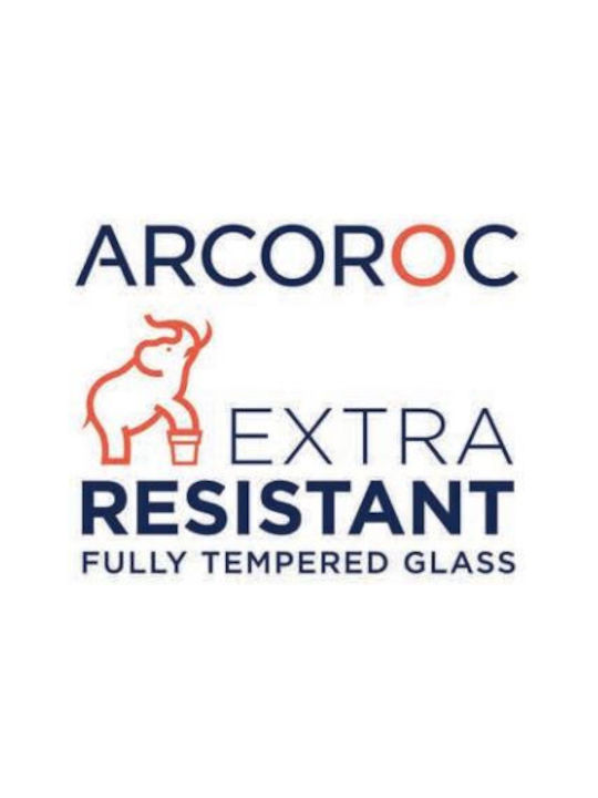 Arcoroc Nonic Set Brillen Bier aus Glas 48 Stück