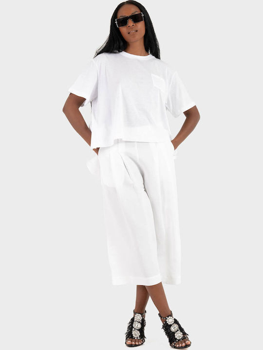 Damen T-Shirt Weiß