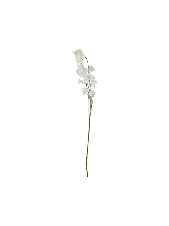 Florista Κλαδί Άνθη Κερασιάς 116cm Λευκό Λευκό Βάθος 28cm X Πλάτος 9cm X Ύψος 116cm