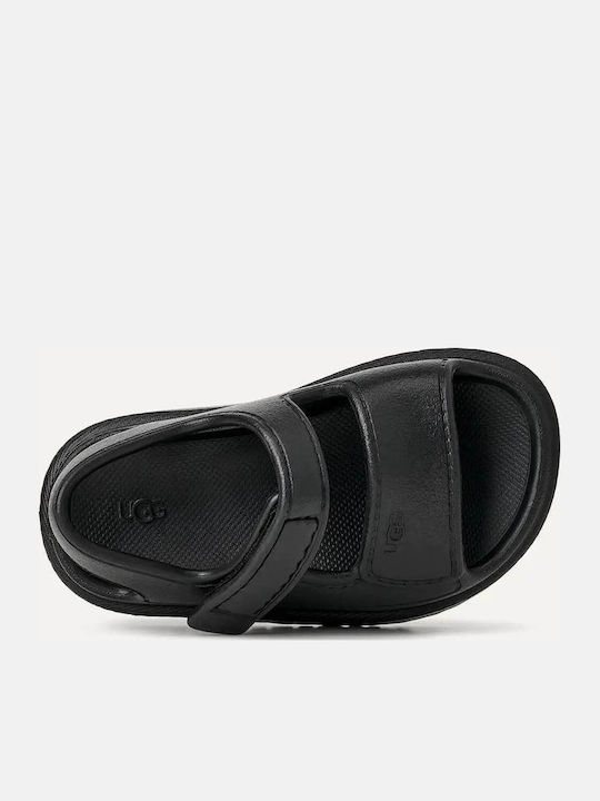 Sandale Tip Pantof Goldenglow Negre