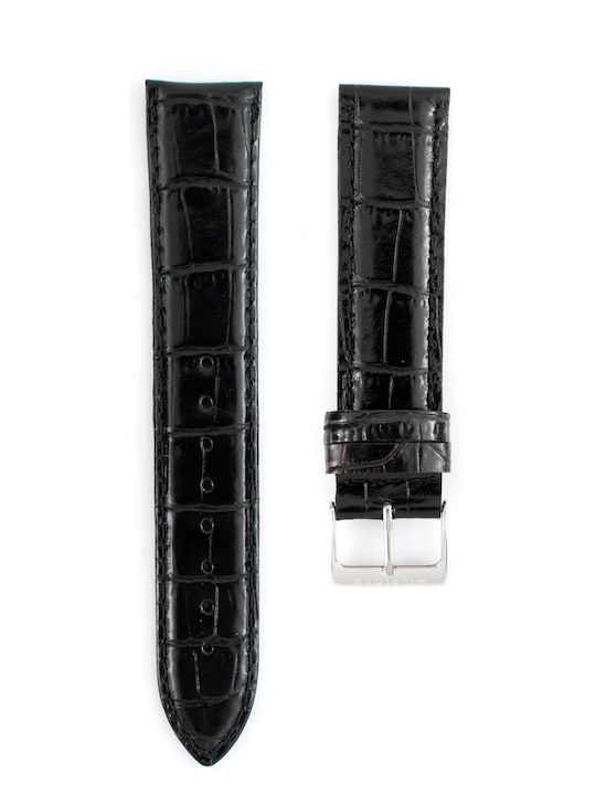 Tommy Hilfiger 679300274 Curea din Piele Neagră 19mm