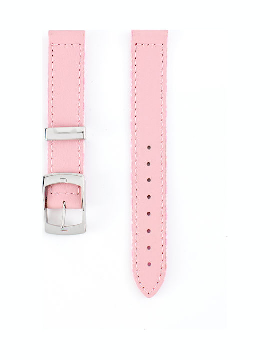 Tommy Hilfiger 679300424 Δερμάτινο Λουράκι Ροζ 15mm