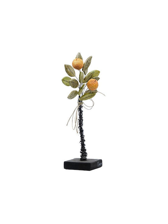 G. Niarachou Ceramic Handmade Decorative Orange 13x28
