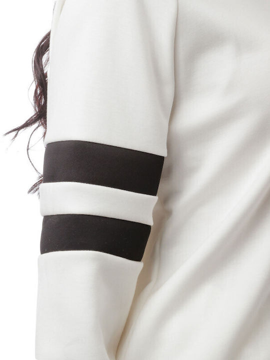 Weißes Set Damenhose Bluse