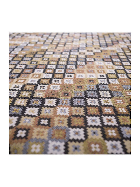 Teoran Teoran Mehrfarbiges Tischtuch 135x135cm