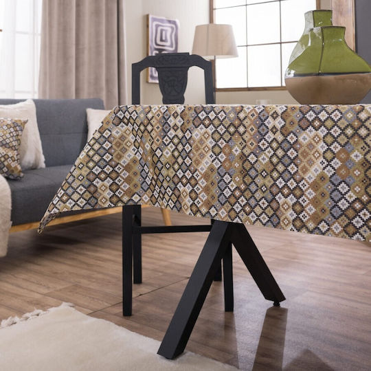 Teoran Carmona Multicolour Tablecloth 135x135cm