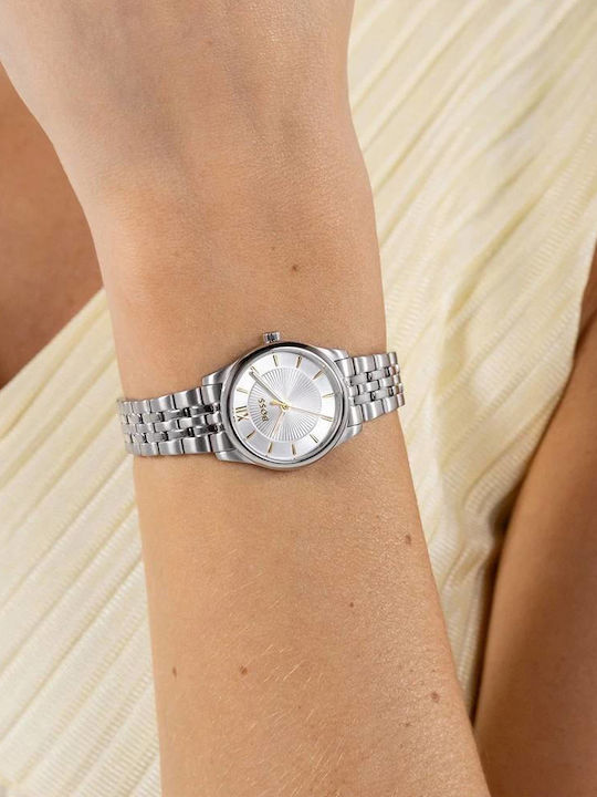 Boss Graceful Womens Watch 25mm Battery with Silver Metal Bracelet