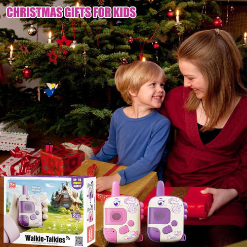 Unicorn Kids Walkie Talkies for Ages 3+ 2 Pieces