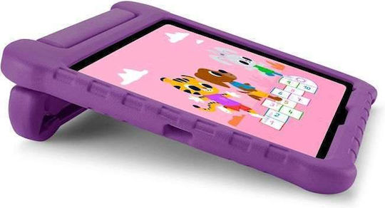 Pipetto Durable Back Cover For Kids Purple Apple Ipad 10.9 (2022) Ipad 11 (2025) Ipad Air 11