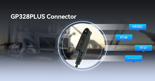 Μικροφωνο Ακουστικο Retevis Retevis Walkie Talkie Speaker Mic 1 Pin 2.5mm Shoulder Speaker Mic Rb648p 9010130181