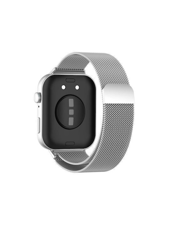 Homies Tragbare Bänder Silber (Huawei Watch Fit 3) Homies Tragbare Bänder Silber (Huawei Watch Fit 3)