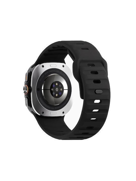 Homies Silikon Tragbare Bänder Schwarz Galaxy Watch Ultra