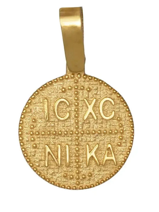 Pendant Constantine Coin Gold 9K