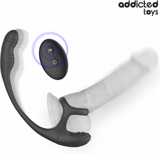 Addicted Toys Πρωκτική Σφήνα με Δυνατότητα Ασύρματης Λειτουργίας και Δόνηση 19.5cm