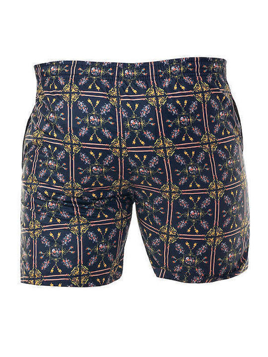 Ανδρικό Μαγιό Σορτς Navy Μπλε Floral