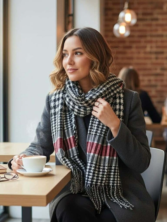 Women's Wool Scarf White