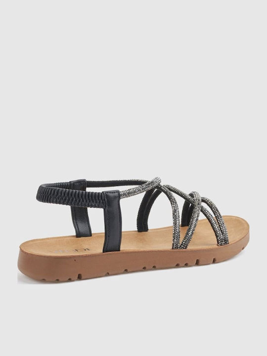 Women's Flat Sandals Black