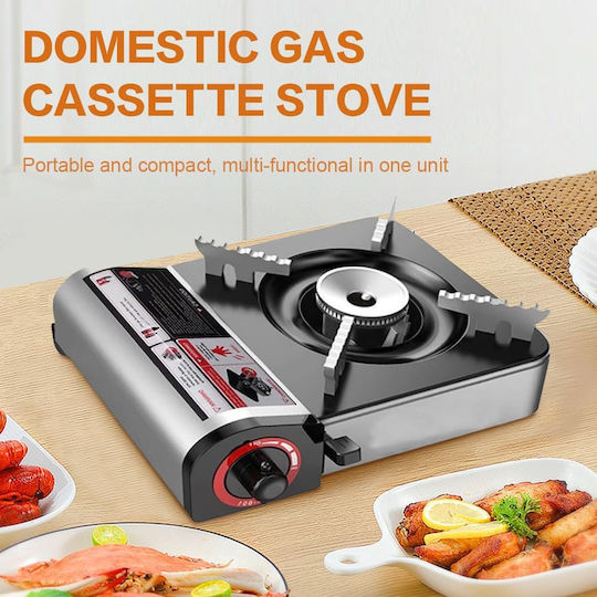 Portable Gas Cooking Stove for Camping 20x20x9cm