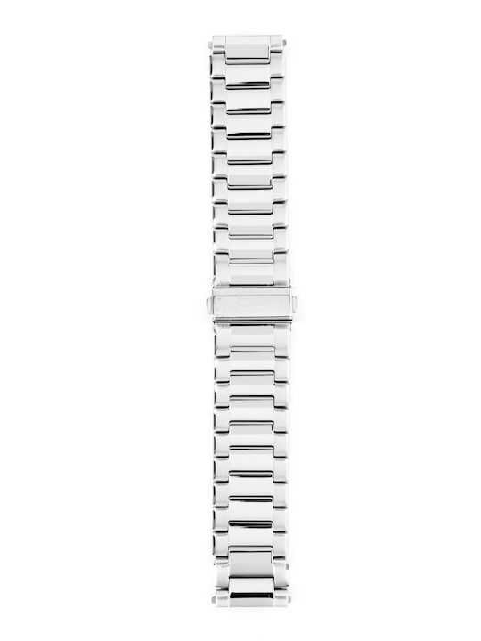 Tommy Hilfiger 679000614 Μεταλλικό Μπρασελέ Ασημί 22mm