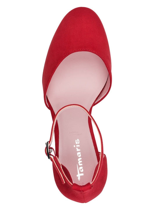 Heels with High Heel Red