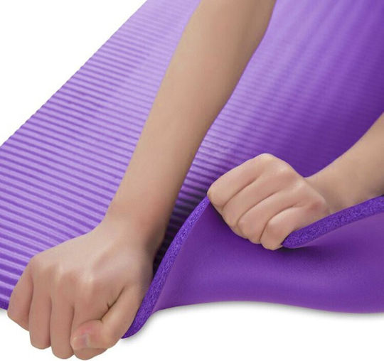 Στρώμα Γυμναστικής Yoga Ροζ (181x63x0.9cm)