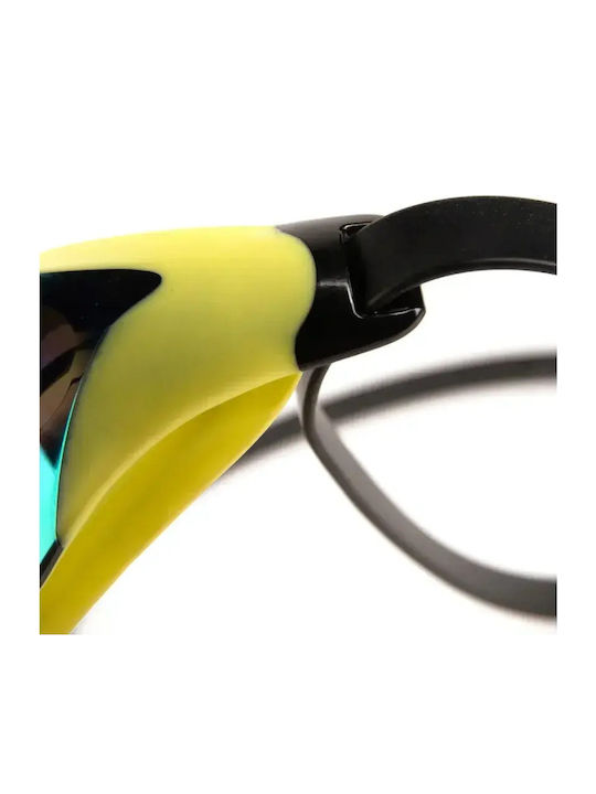 Arena Cobra Core Swipe Swimming Goggles Adults Yellow