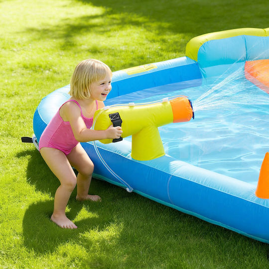 Vevor Inflatable Splash & Play Castle with Slide for Ages 3+