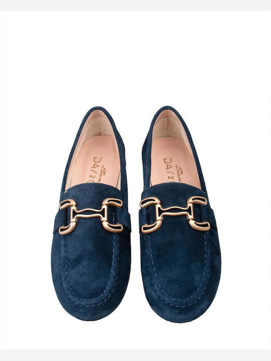 Day2day Γυναικεία Loafers σε Μπλε Χρώμα