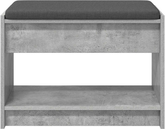 Mobilier Hol cu Bancă Gri 63x38x45cm