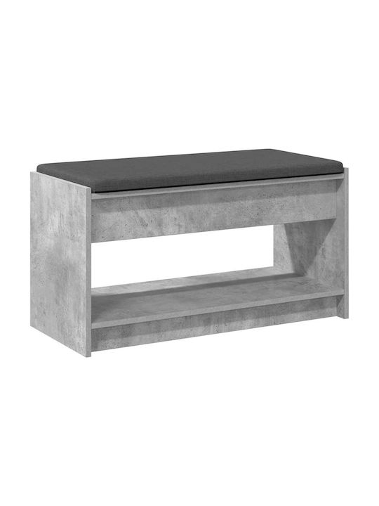 Мебел за антре с Пейка Сив 83x38x45см