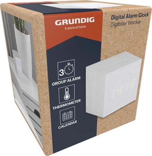 Grundig Дигитален Дървен Бял Grundig Дигитален Дървен Бял
