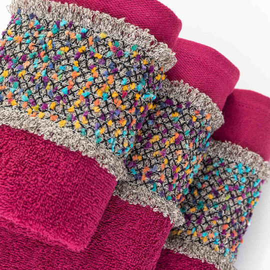 Borea Bath Towels Set 3 pcs Jules Cream