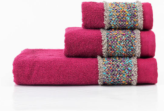 Borea Bath Towels Set 3 pcs Jules Cream