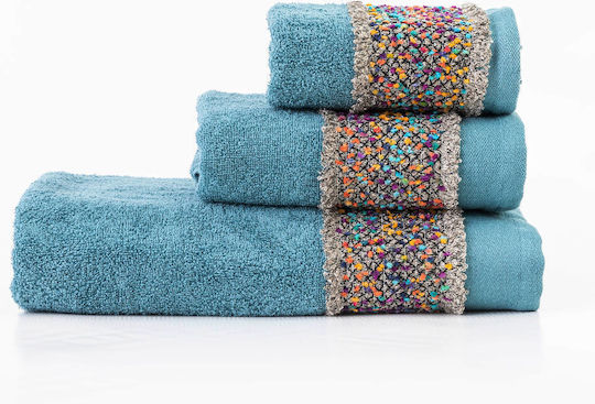 Borea Bath Towels Set 3 pcs Jules Cream