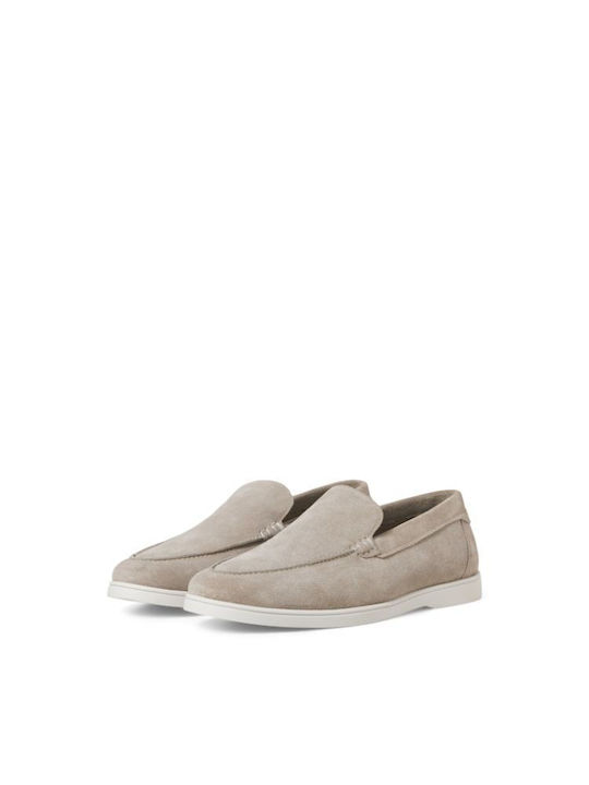 Jack & Jones Loafers Bărbătești Din Piele Întoarsă Bej Jack & Jones Loafers Bărbătești Din Piele Întoarsă Bej