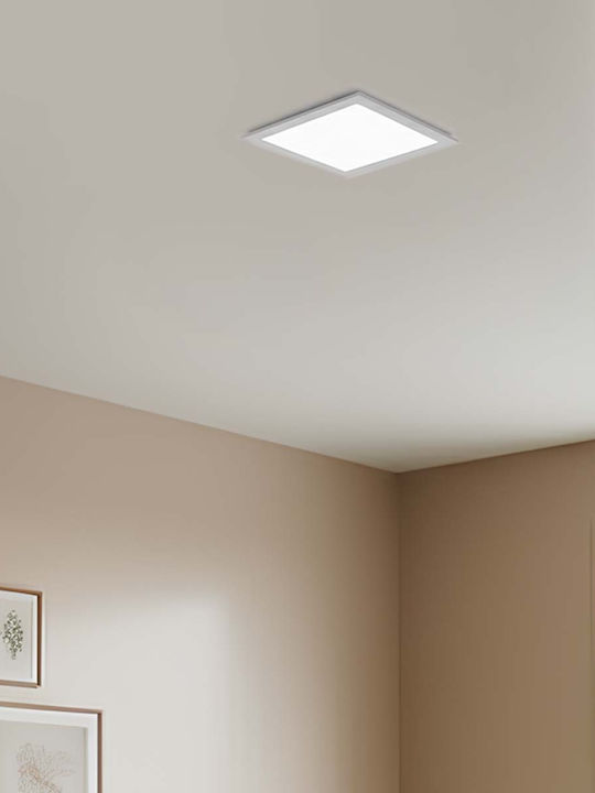 Avizar LED Панел 3W 6500K 100lm Вграден Квадратен Формат 10.7 X 10.7 См Бял