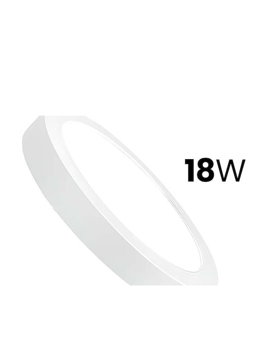 Avizar Quadratisches LED-Lichtpanel 6W 117x117mm Gleichmäßige Beleuchtung Weiß