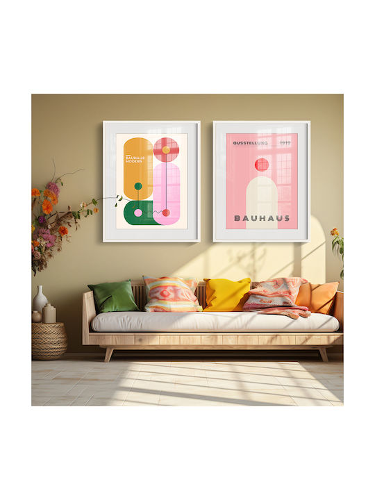 Poster Bauhaus Modern Art254 50cm X 70cm
