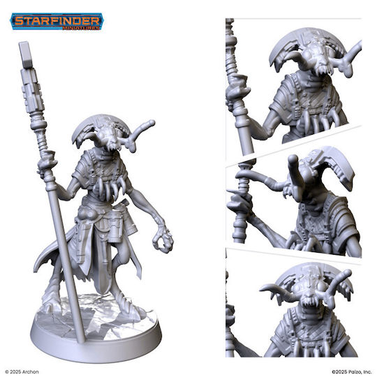 Starfinder Miniatures Keskodai Mystic En