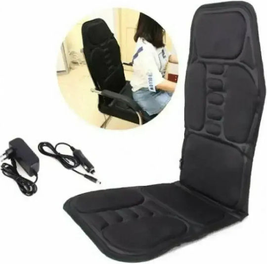 Heated Black Car Seat Single Cover