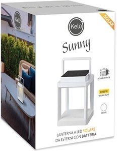 Lampa Lampa Solară 3W 300lm cu Lumină Albă Caldă 3000K