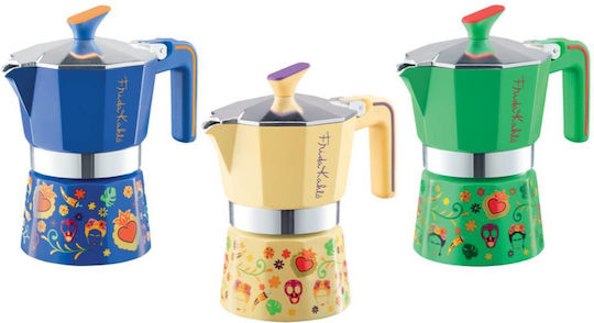 Pedrini Mymoka Electric Stovetop Espresso Pot Yellow