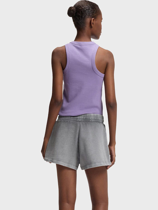 Γυναικείο Πετσετέ Αθλητικό Σορτς Washed Black