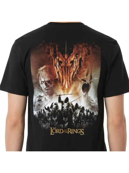 Cotton Division Lord Rings T-shirt Black Mlrts011
