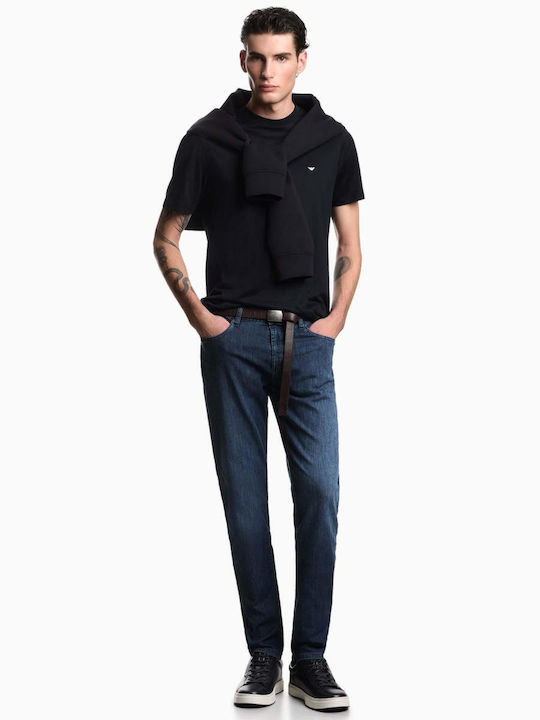 Men's Jeans Pants with Slim Fit Blue