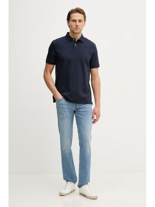 Finnley Ανδρικό Παντελόνι Τζιν Ελαστικό με Slim Tapered Εφαρμογή Μπλε