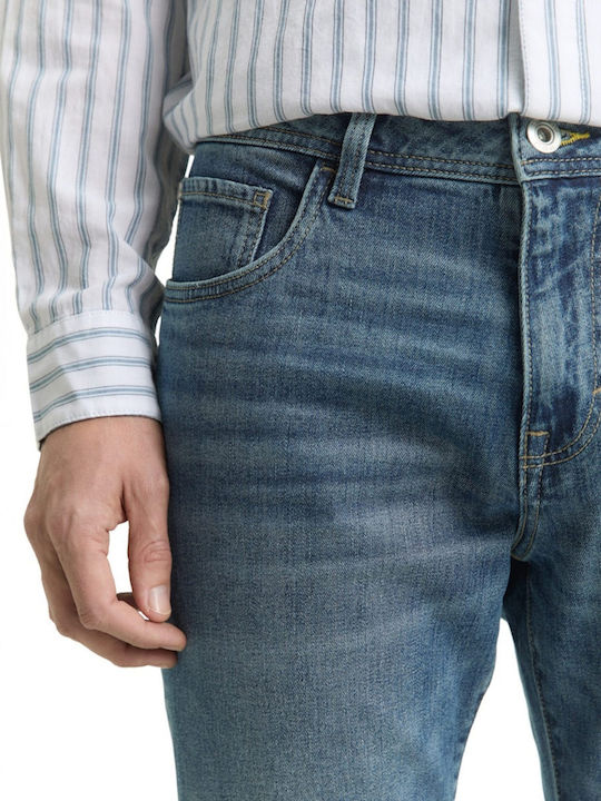 Men's Jeans Pants With Slim Narrow Fit Blue