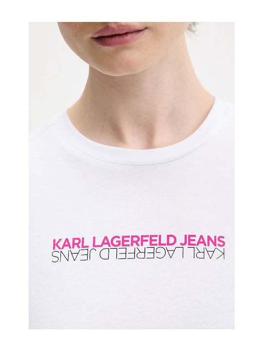 Women's T-shirt White, Black, Fuchsia